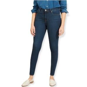 Everlane Jeans The High Rise Skinny Ankle Dark Wash Women's Size 32